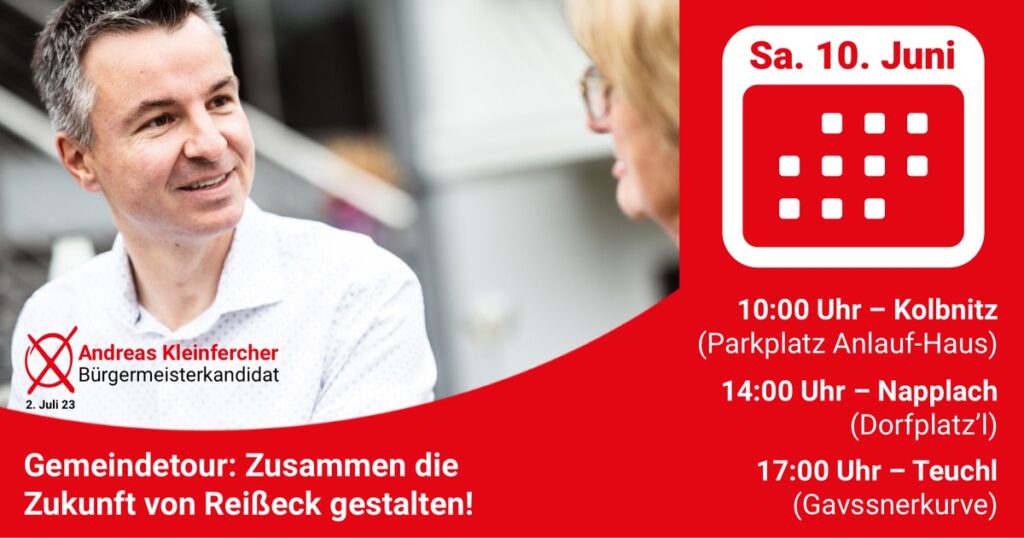 #1 Gemeindetour: Zusammen die Zukunft von Reißeck gestalten!