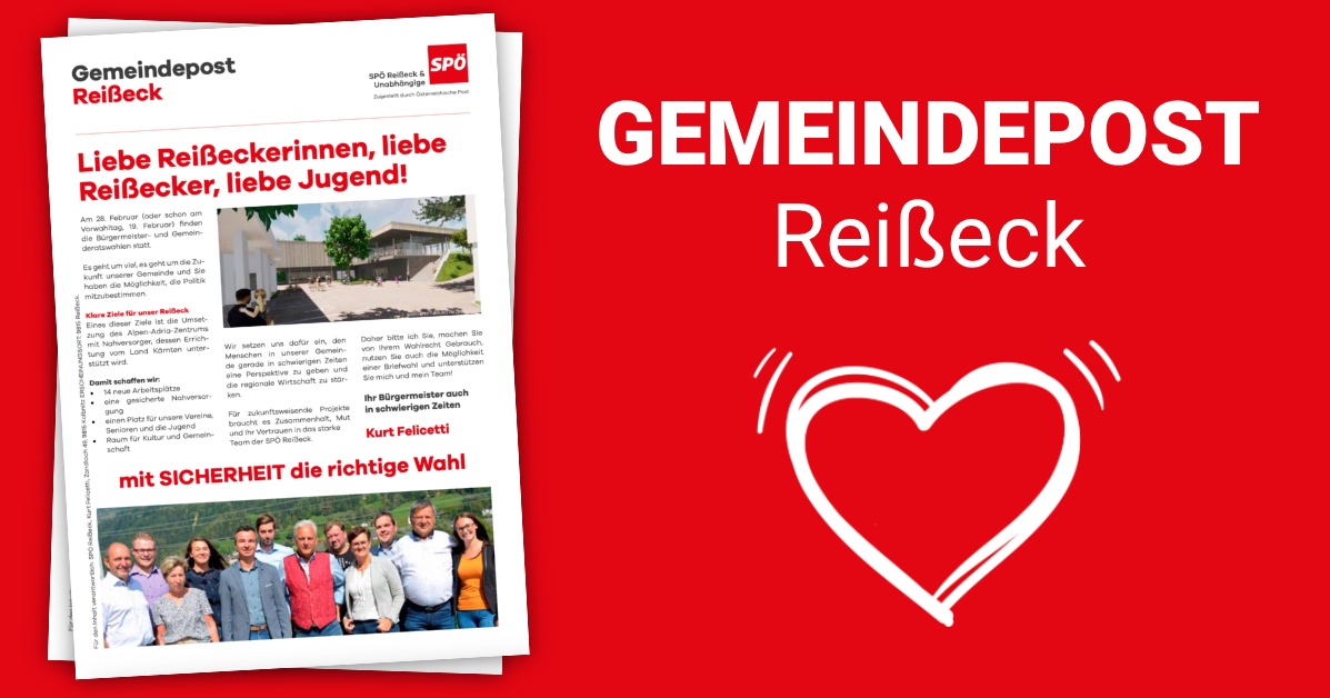 Gemeindepost Rei&szlig;eck &ndash; Feb. 2021