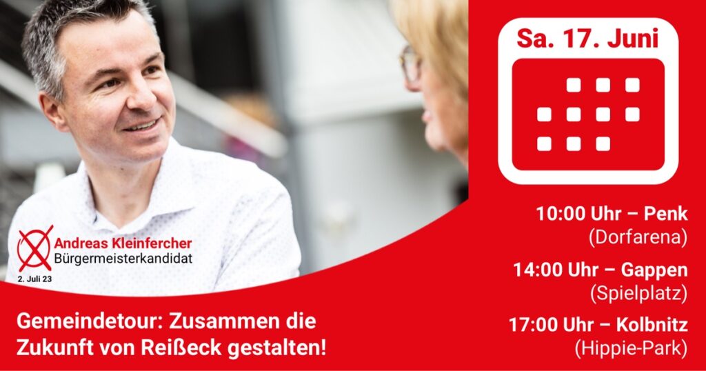 #2 Gemeindetour: Zusammen die Zukunft von Reißeck gestalten!